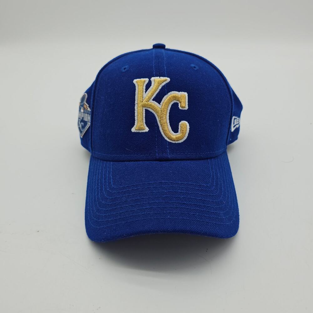 Kansas City Royals World Series Champions Baseball Cap Adjustable New‎ Era Brand - Picture 2 of 4